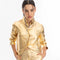 San Marino Metallic Linen Shirt - Gold-Shirt-Lanhtropy-XS-Urbanheer