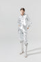 San Marino Metallic Linen Shirt - New Silver-Shirt-Lanhtropy-XS-Urbanheer