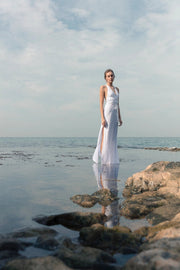 Sand Castle Linen Dress-Dress-Dor Raw Luxury-XS-White-Urbanheer