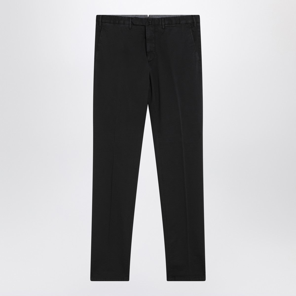 Santaniello Black trousers in cotton