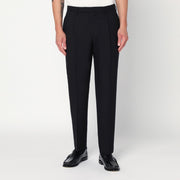 Santaniello Black wool pants