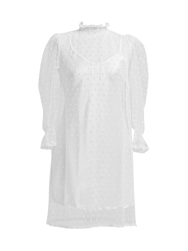 Sara Short Wedding Dress-Dress-Elodie-XXS-White-Urbanheer