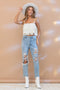 Satin Base Studded Tiered Fringe Cami Top White-Top-Blue B-S-WHITE-Urbanheer