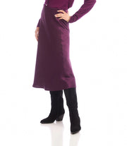 Satin Bias Cut Midi Skirt