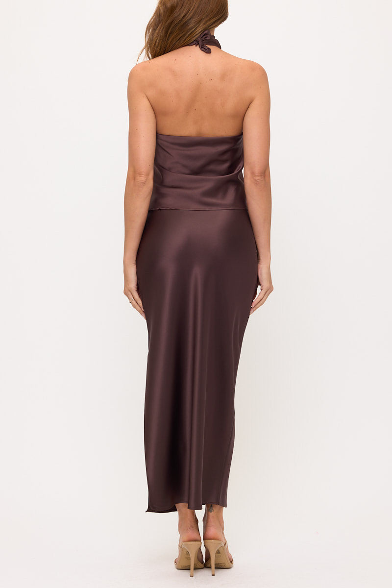 Satin Halter Top-3