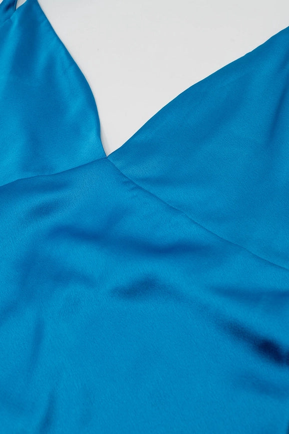 Satin Maxi Dress with Spaghetti Straps in Blue-Dress-Q2-S-Blue-Urbanheer