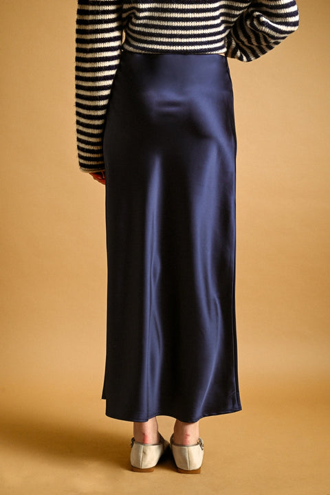 Satin Maxi Skirt