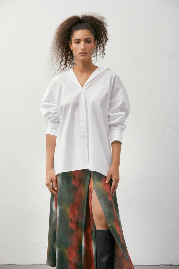 Satin Midi Skirt-Skirt-A LINE-XS-Multi-Colored-Urbanheer