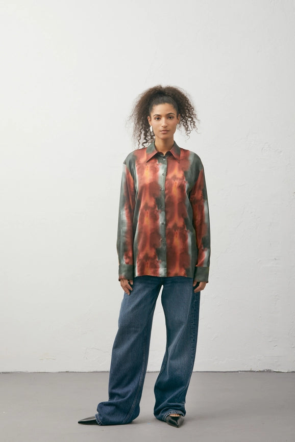 Satin Shirt-Shirt-A LINE-XXS/XS-Multi-Colored-Urbanheer
