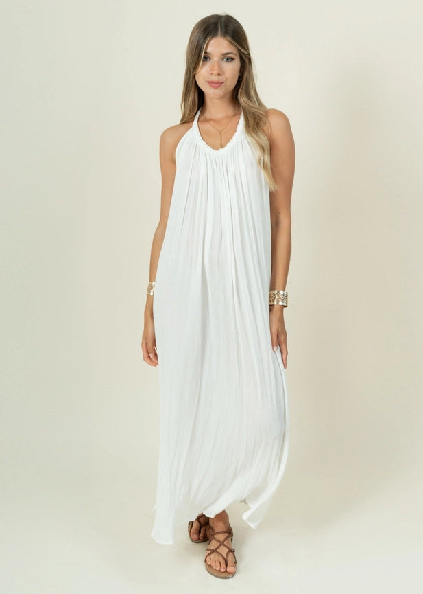 Saya - White-Dress-Mayense-WHITE-Urbanheer
