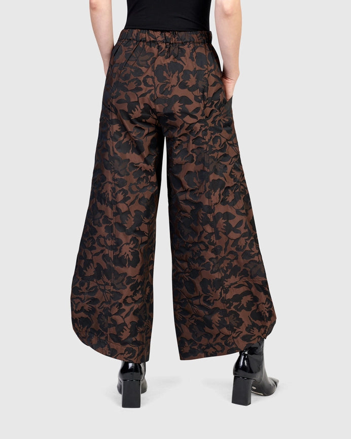 Sazerac Punto Pants, Brown-Pants-Alembika-US 4-6-Brown-Urbanheer