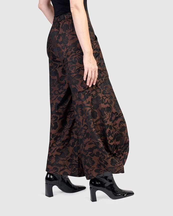 Sazerac Punto Pants, Brown-Pants-Alembika-US 4-6-Brown-Urbanheer