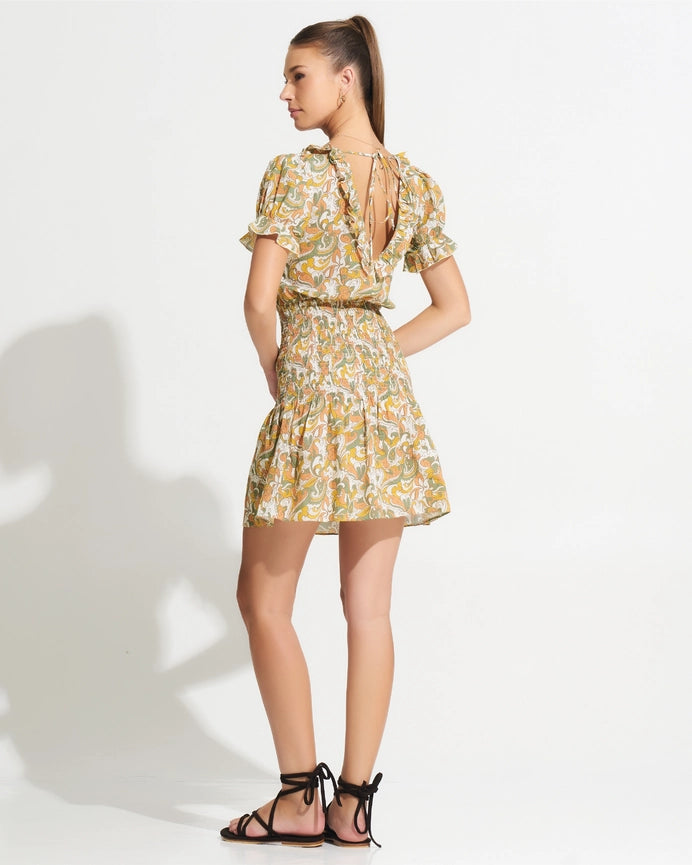 Scarla Mini Dress Lesley White Asylum-Dress-Morrato Bali-XS-Urbanheer