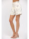 Scenic Print Linen Blend Drawstring Waist Shorts-Shorts-FATE-S-IVORY/NAVY-Urbanheer