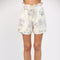 Scenic Print Linen Blend Drawstring Waist Shorts-Shorts-FATE-S-IVORY/NAVY-Urbanheer