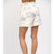 Scenic Print Linen Blend Drawstring Waist Shorts-Shorts-FATE-S-IVORY/NAVY-Urbanheer