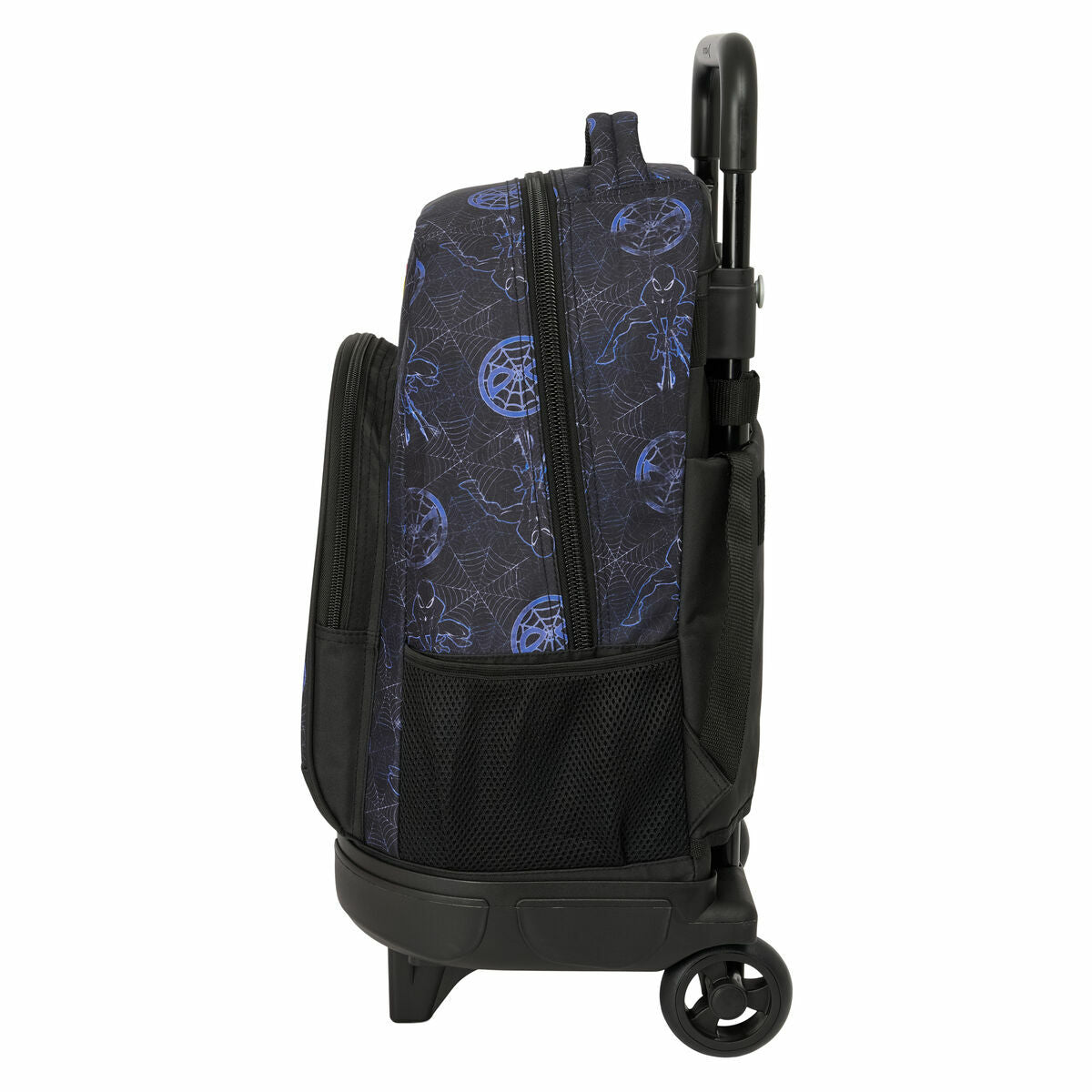 School Rucksack with Wheels Spider-Man Attack Black 33 x 45 x 22 cm-Office and stationery, School and educational materials-Spider-Man-Urbanheer