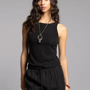 Scoop Back Detail Tank - Fontana Tank