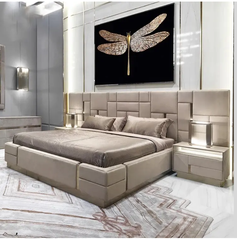 Italian Design Luxury Bedroom Furniture-UH Decor-Urbanheer