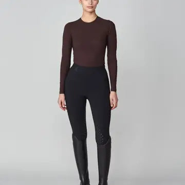 Sculpting Long Sleeve Dark Brown