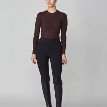 Sculpting Long Sleeve Dark Brown