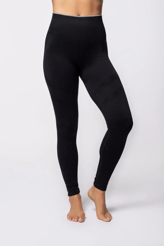 Seamless Active Leggings-Leggings-Universal Performance-Black-Urbanheer