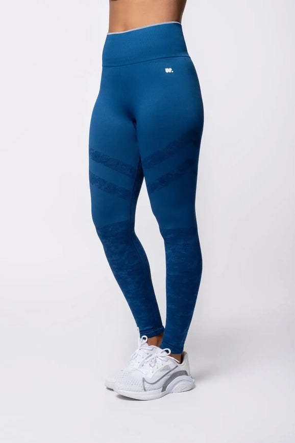 Seamless Active Leggings-Leggings-Universal Performance-Blue-Urbanheer