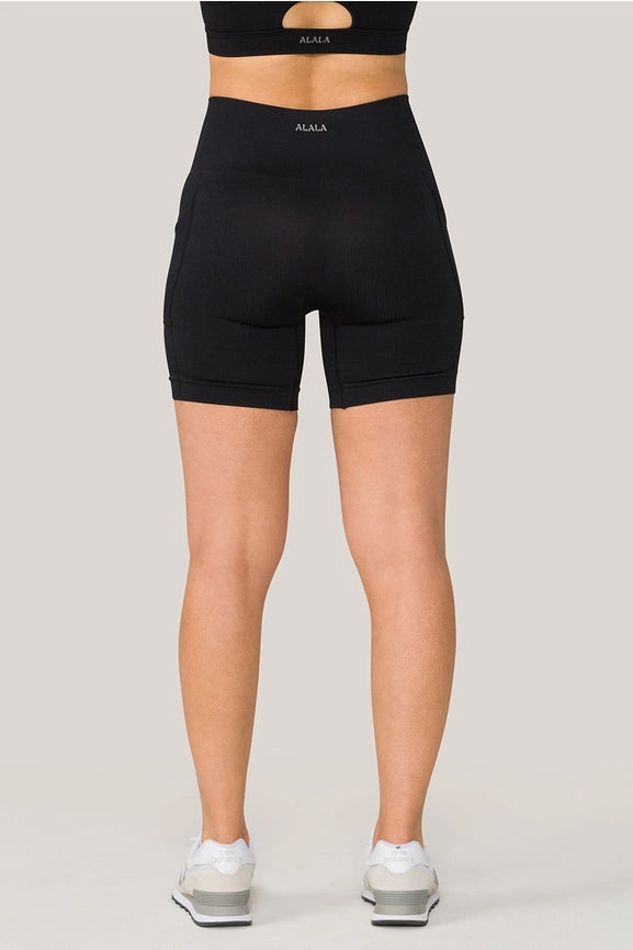 Seamless Pocket Short-Short-Alala-S-Black-Urbanheer