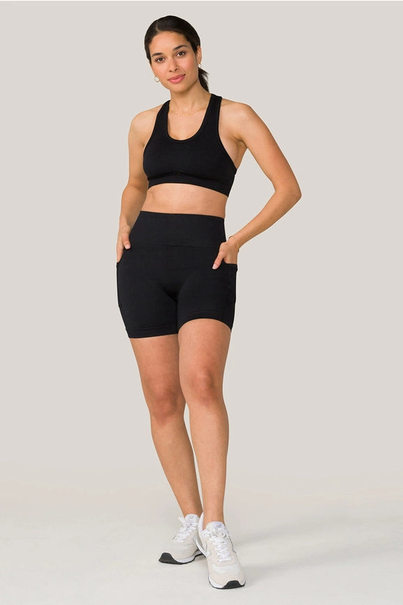 Seamless Pocket Short-Short-Alala-S-Black-Urbanheer