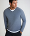 Seamless V-Neck Pullover Shirt