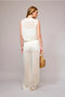 Seashell Embroidered Sweater Crop Top-Top-Blue B-S-OFF WHITE-Urbanheer