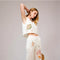 Seashell Embroidered Sweater Crop Top-Top-Blue B-S-OFF WHITE-Urbanheer