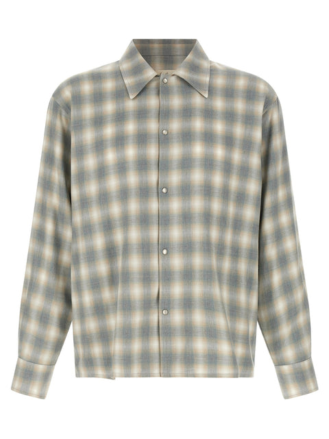 Second/Layer Check Dégradé Shirt