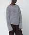 Séfr Jermaine grey sweater in bouclé yarn