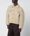Séfr Matthieu jacket in checked wool cloth