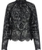 Self-Portrait Black Lace Blouse