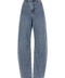 Self-Portrait Blue Barrel Leg Jeans