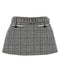 Self-Portrait Bouclé Wool Skort