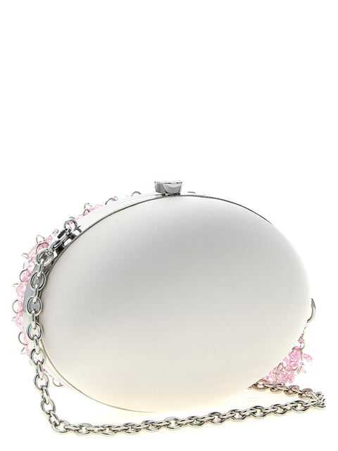 Self-Portrait Crystal Chain Clutch