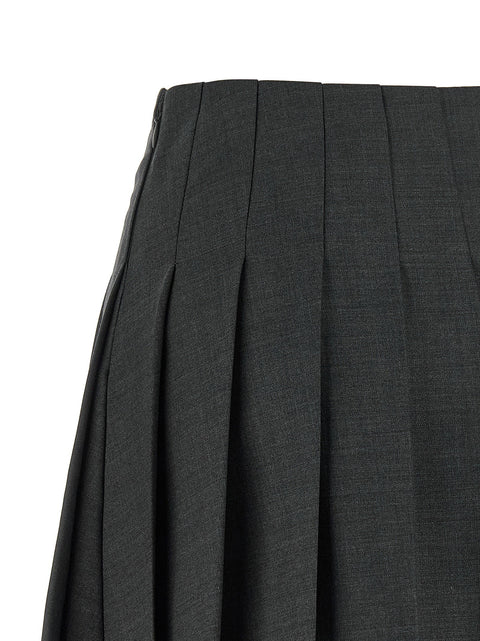 Self-Portrait Pleated Skirt