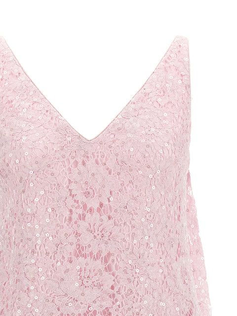 Self-Portrait Sequin Lace Dress