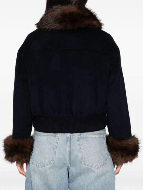 Self-Portrait Wool jacket