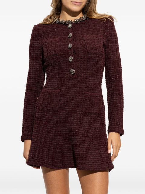 Self-portrait Dresses BORDEAUX
