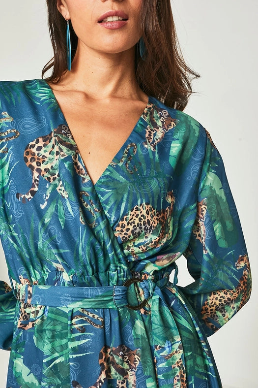 Selva Cardamom Long Dress-Dress-Smile-XS-Urbanheer