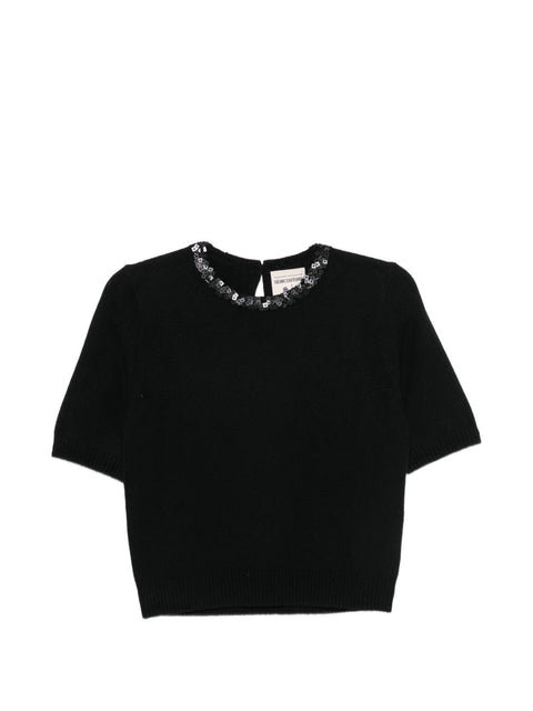 Semicouture Sweaters BLACK