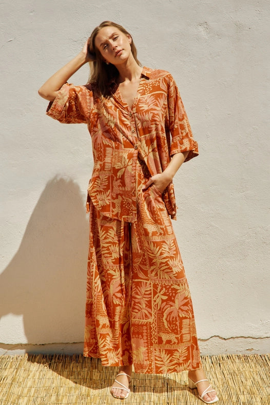 Sensational Wide Leg Pull On Pants-Pants-Dress Forum-S-SIENNA ROSE-Urbanheer