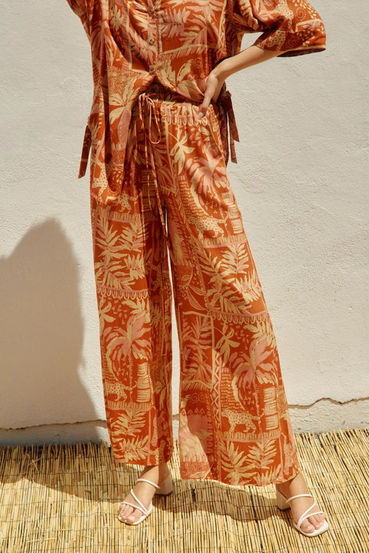Sensational Wide Leg Pull On Pants-Pants-Dress Forum-S-SIENNA ROSE-Urbanheer