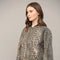 Sequin Embellished Animal Print Bomber Jacket-Jacket-FATE-S-BLACK/CAMEL-Urbanheer