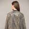 Sequin Embellished Animal Print Bomber Jacket-Jacket-FATE-S-BLACK/CAMEL-Urbanheer