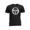 Sergio Tacchini Black Cotton Men T-Shirt-Sergio Tacchini-XL-Urbanheer
